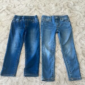 2 pairs of size 5 girls jeans